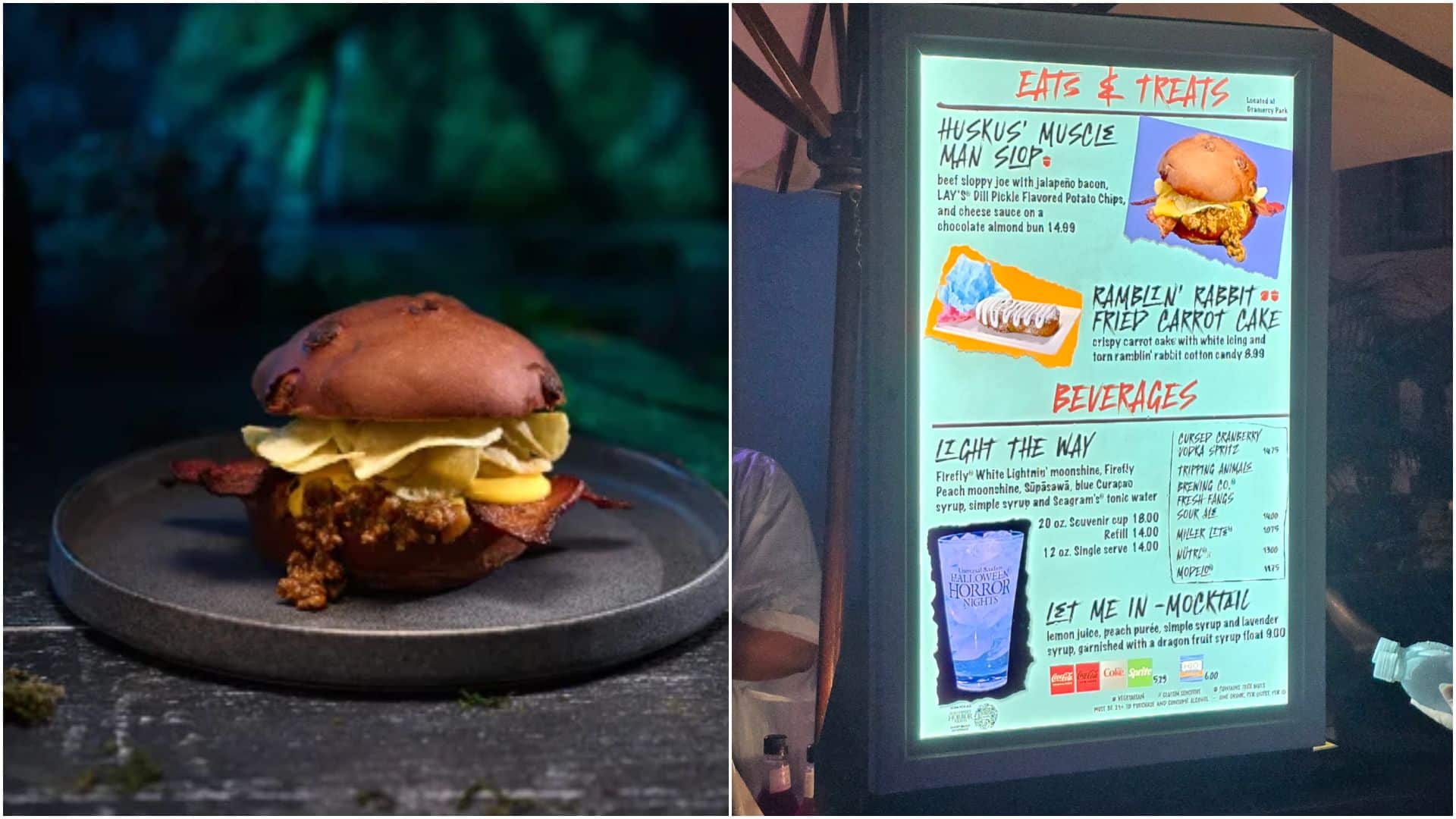 The Worst of HHN Let Me In No Let Me Out Screams the Huskus Muscle Man Slop After You Eat It