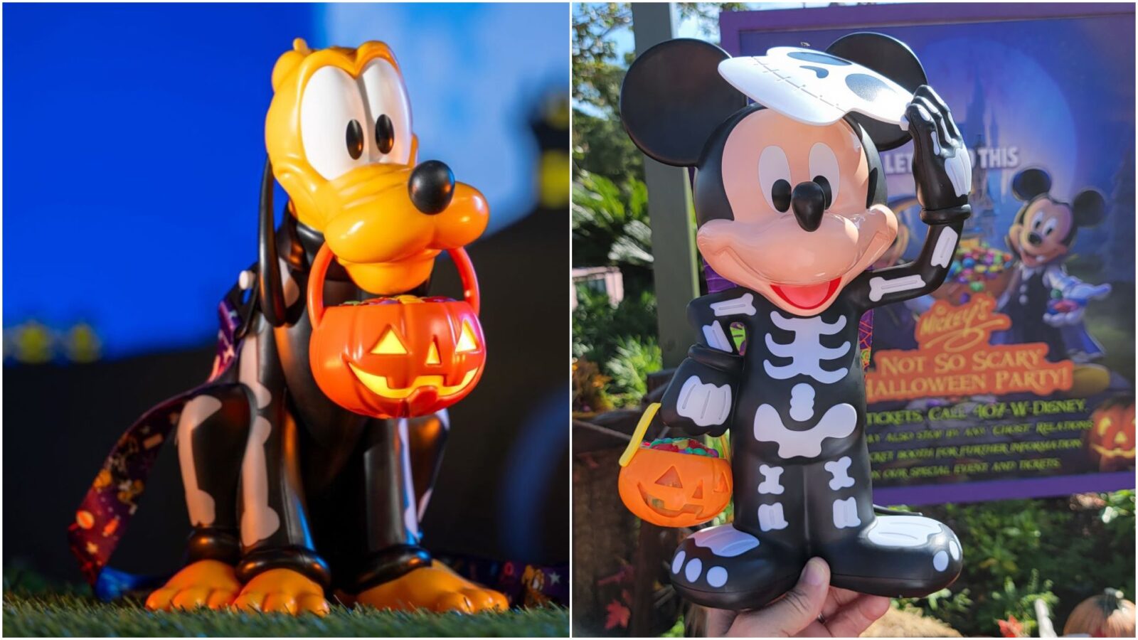 Pluto Skeleton Sipper Joins His Pumpkin Pursuit at Walt Disney World