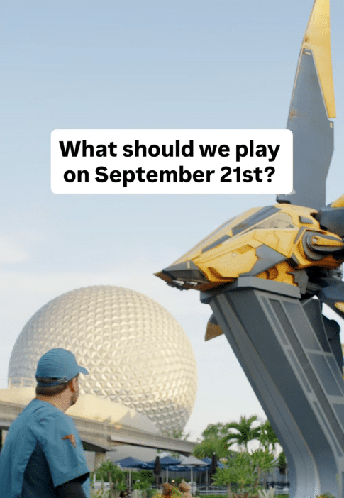Do You Remember the 21st Day of September Epcot Sure Does Guardians of the Galaxy to Play Song All Day Long