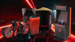 TRON: Ares Lightcycle Popcorn Buckets, Arcade Cabinets & More: A Collector's Guide