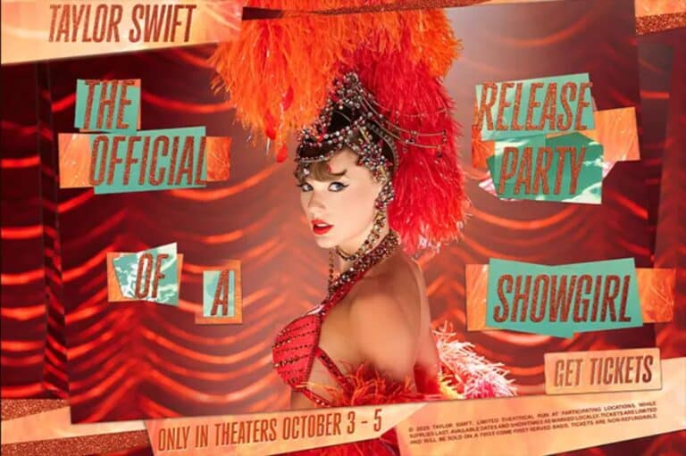 Taylor Swift | The Official Release Party of a Showgirl Comes to Harkins Theatres