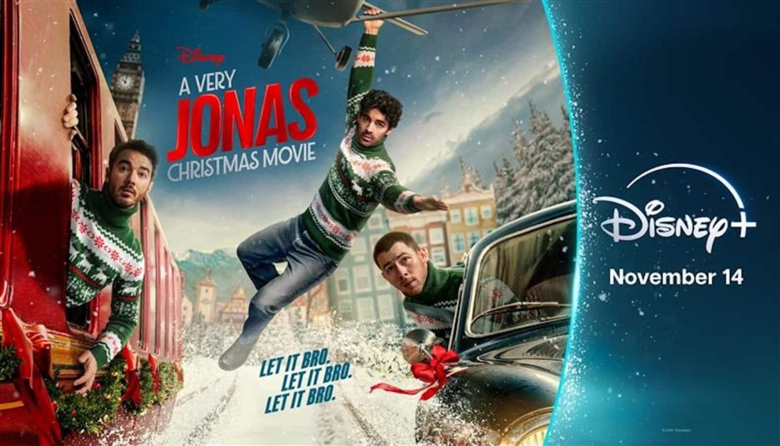 Its a Jonas Family Christmas 'A Very Jonas Christmas Movie' premieres November 14 on Disney+