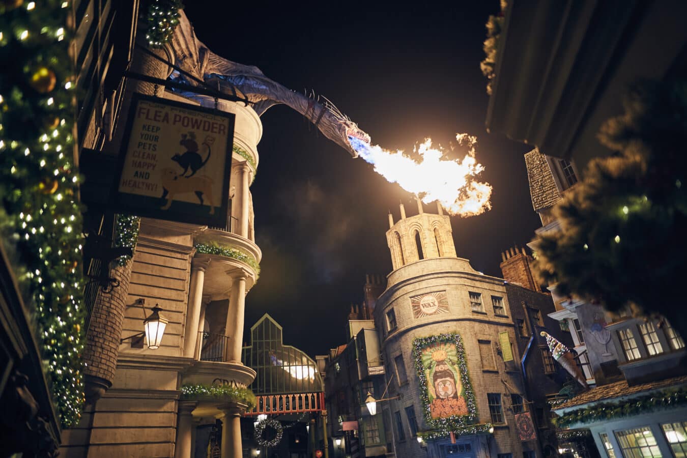 Christmas Coming to EPIC Universe Starting November 21st including Celestial Park and Ministry of Magic
