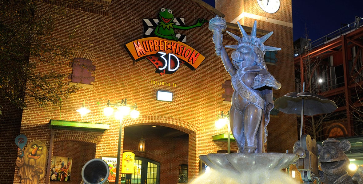 Disney World Removes Gonzo Clock Tower Prop and MuppetVision 3D Marquee