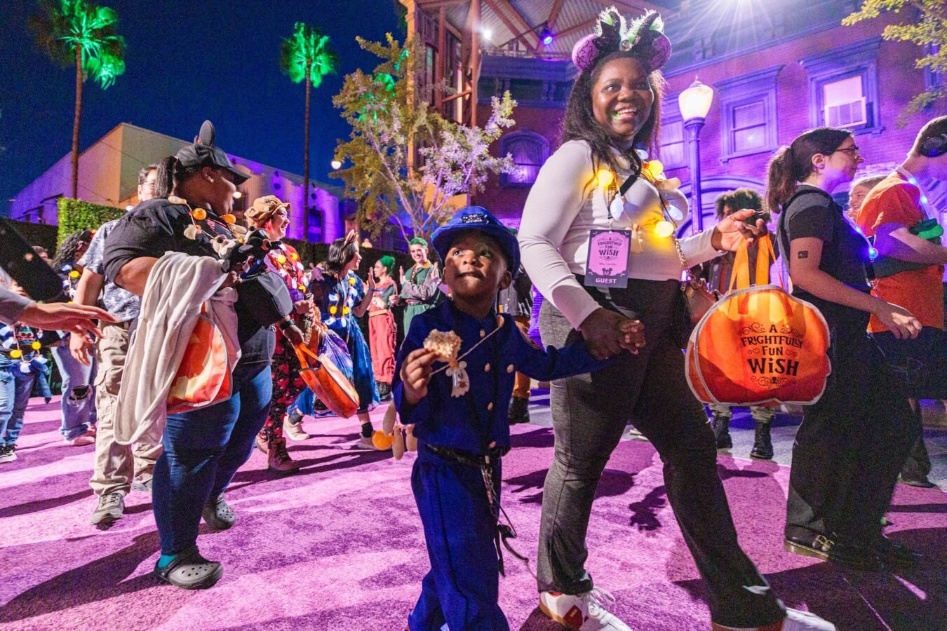 MrBeast  YouTube Creators Team Up with Disney and Make A Wish for a 'Spooktacular' Disneyland Event
