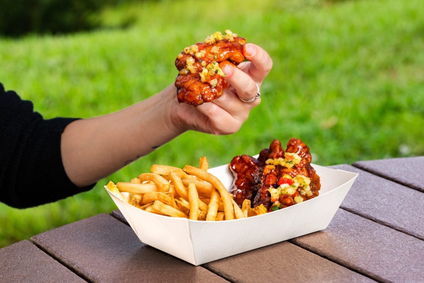 Putting Lipstick on a Pig Chicken New Chicken Strip Sauces to Drown Out the Taste of Mediocrity