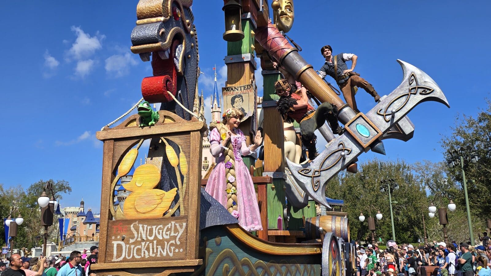 Rapunzel's Tower Arrives at Storybook Land Canal Boats