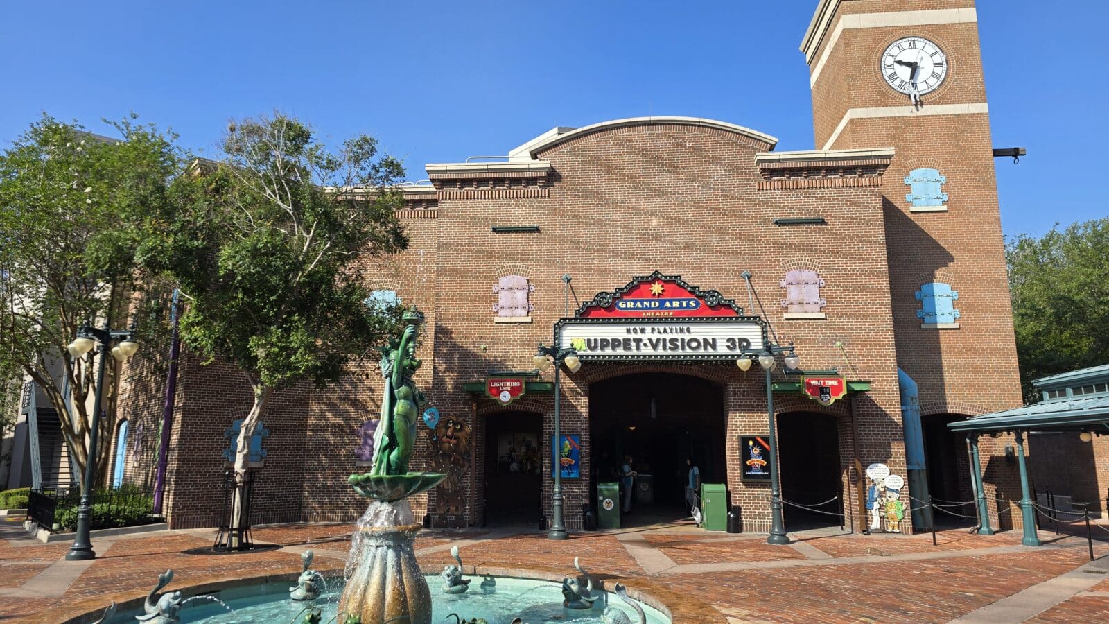 Disney World Removes Gonzo Clock Tower Prop and MuppetVision 3D Marquee