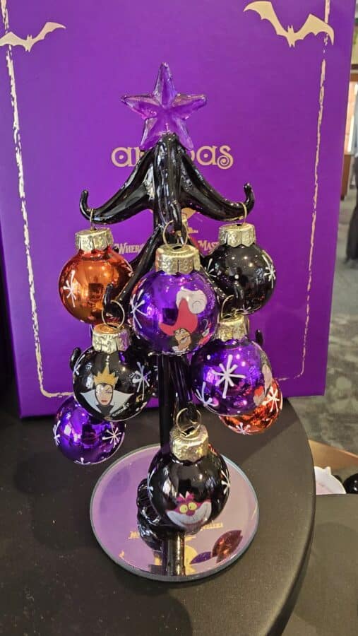 Even Villains Need Some Holiday Joy Decorate Your Own Villain Tree at Arribas Brothers in Walt Disney World