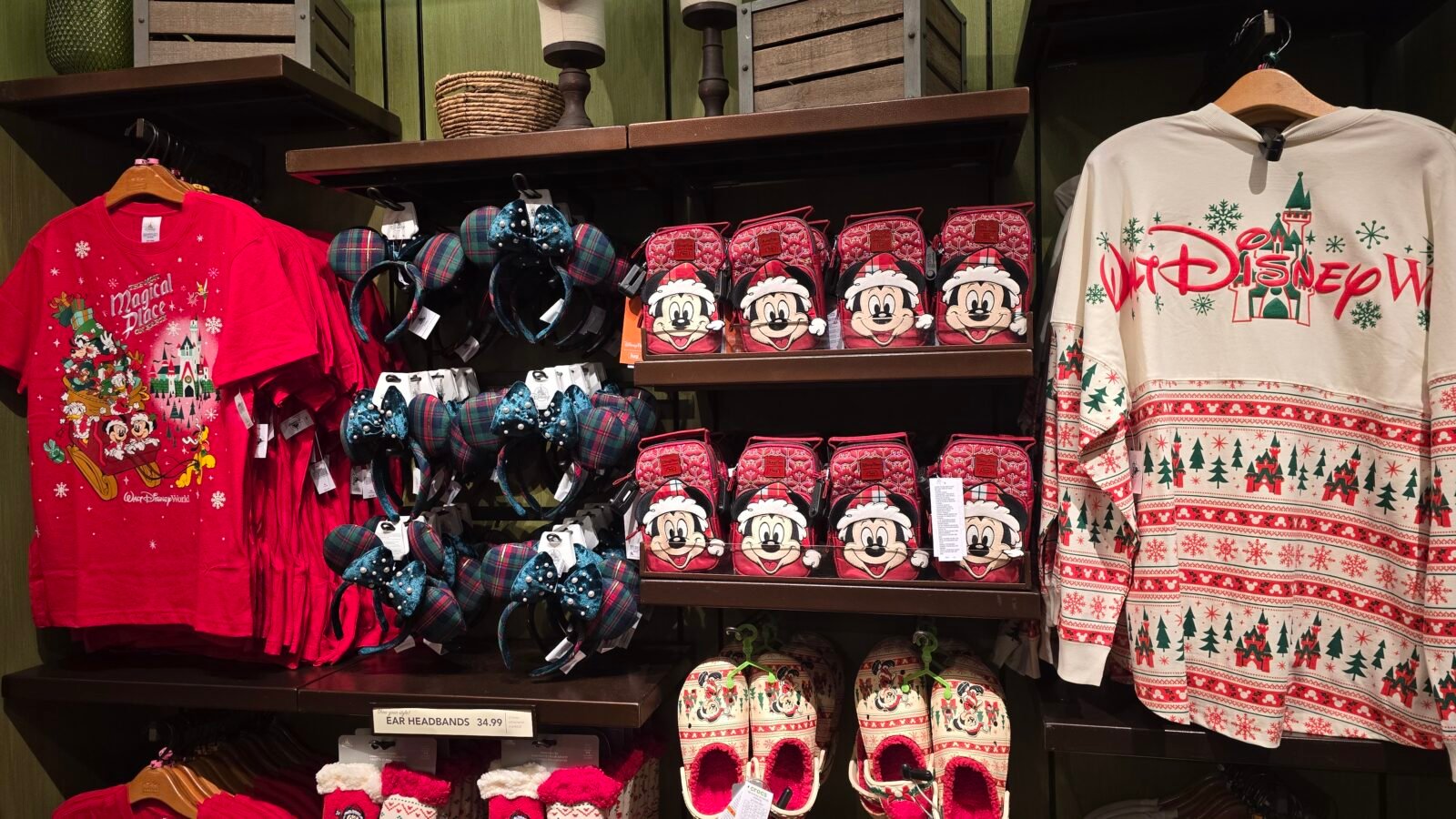 Seasons Greetings Start Early at Walt Disney World with New Holiday Wear