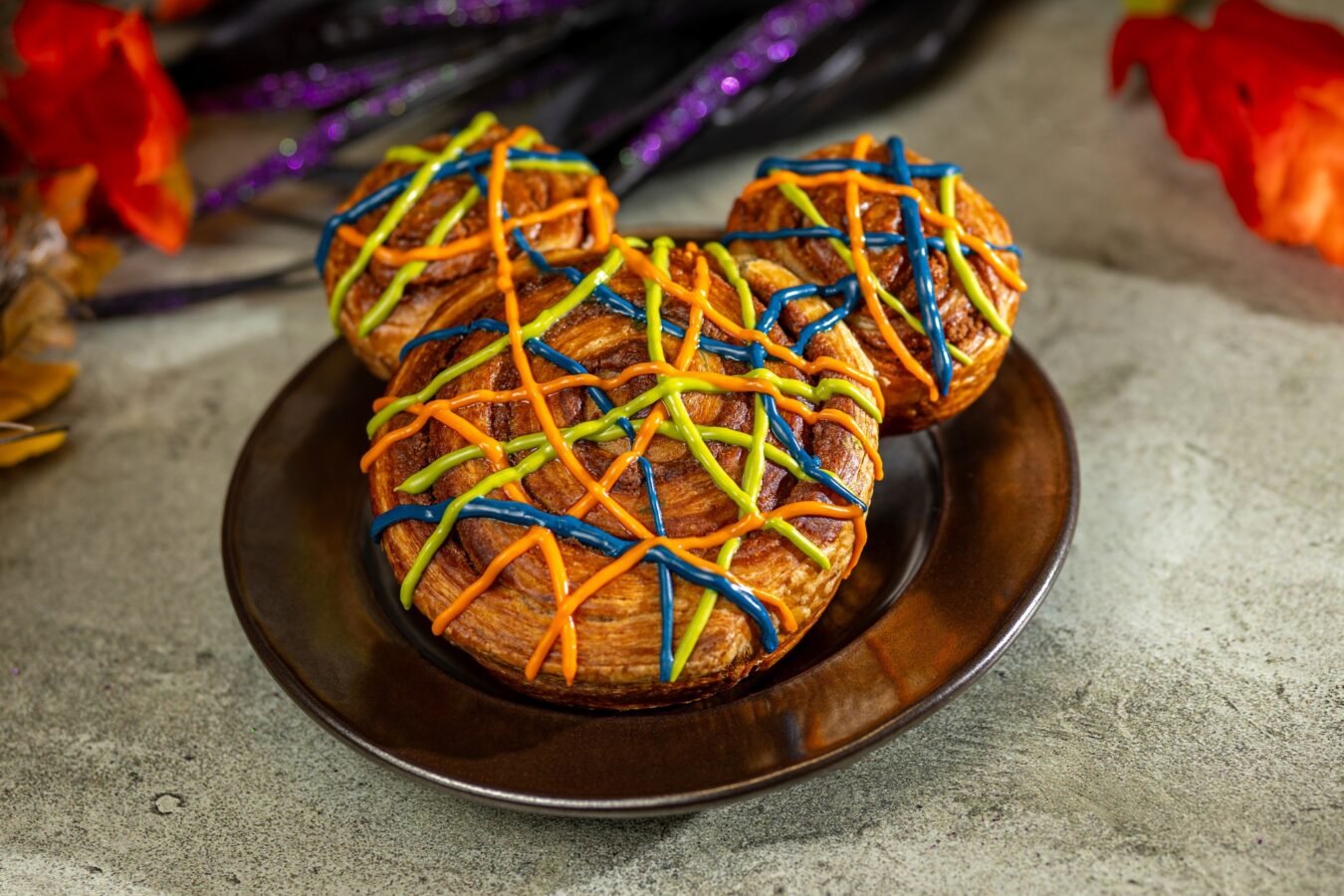 Halloween Mickey Cinnamon Roll at Creature Comforts
