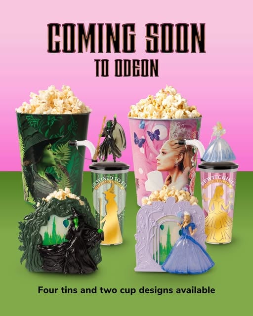Your Guide to the Wicked For Good International Popcorn Bucket Collection