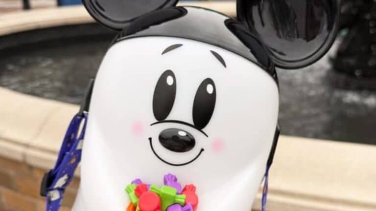 Boo! Mickey Mouse Ghost Bucket Materialized at Disney World