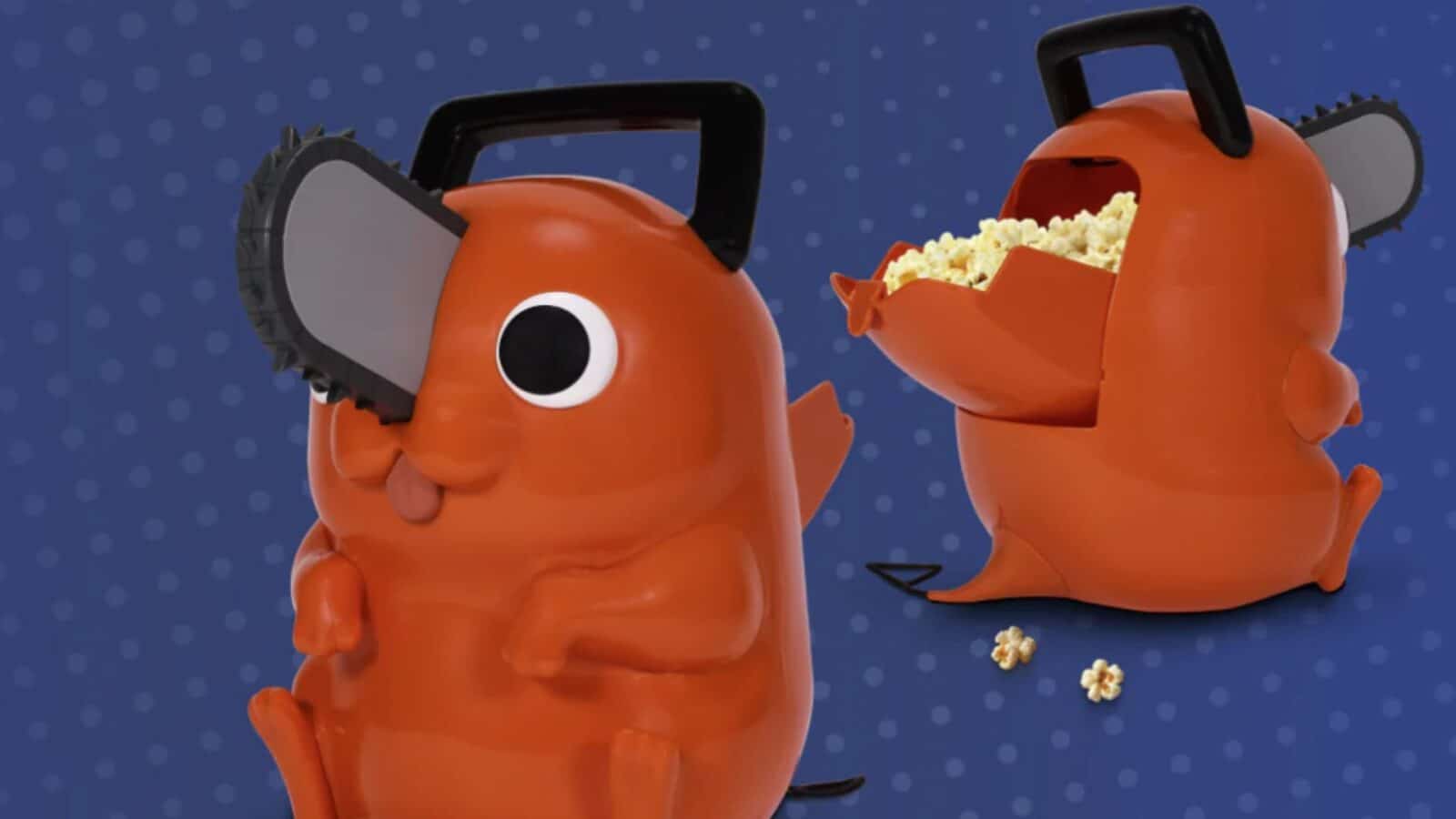 Chainsaw Man Reze Arc Pochita Popcorn Bucket Now Available Online for Pre Orders from Cinemark