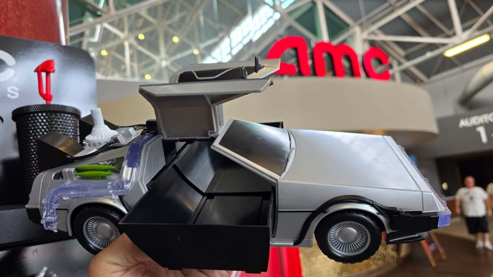 DeLorean Popcorn Bucket for Back to the Future 40th Anniversary AMC
