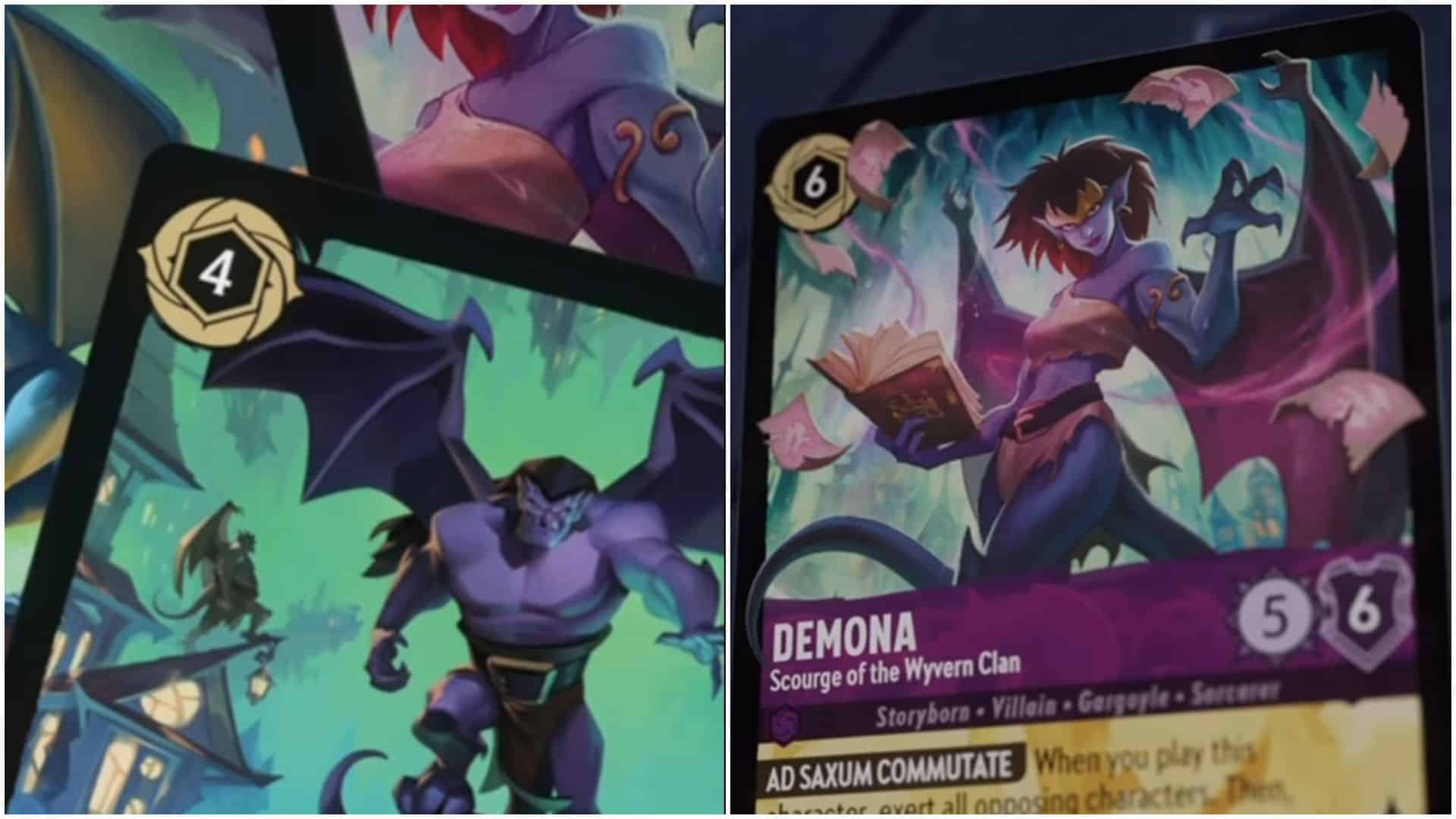 Disney Gargoyles Coming to Disney Lorcana Whispers in the Well in November