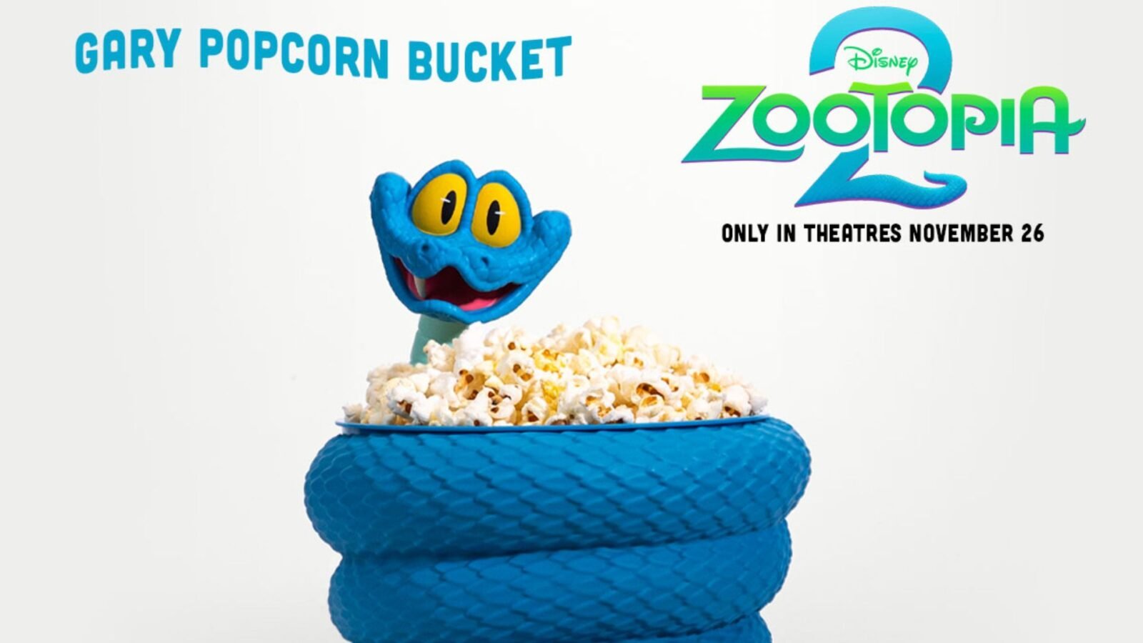 Regal Zootopia 2 Gary popcorn Bucket