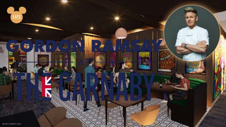 Gordon Ramsay at The Carnaby Coming to Downtown Disneyland