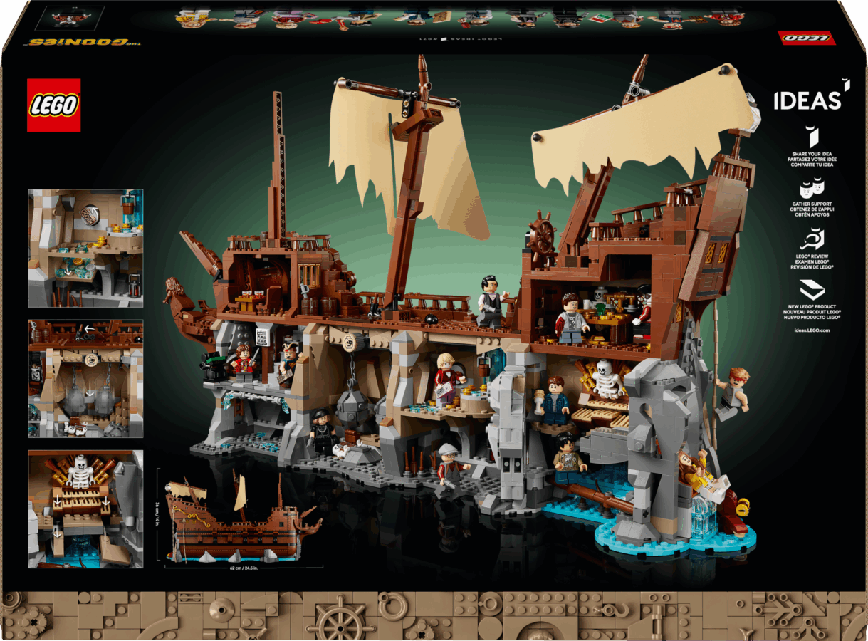 Hey You Guys! 'The Goonies' LEGO Set Unveiled Complete with Ke Huy Quan's Return as Data!