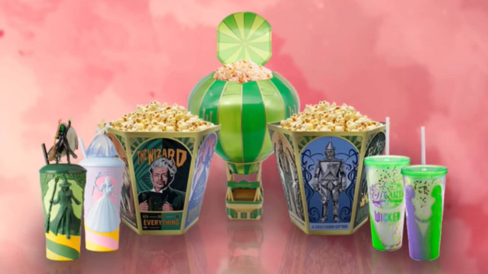 Your Guide to the Wicked For Good International Popcorn Bucket Collection