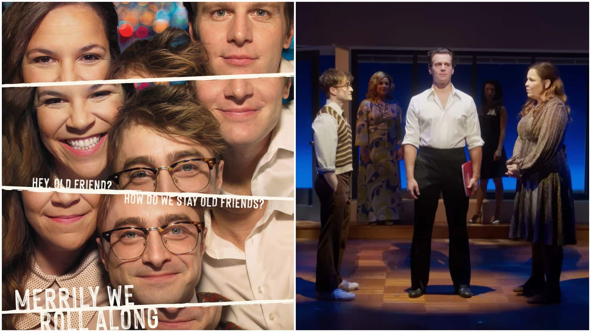 Fathom Entertainment Brings Jonathan Groff  Daniel Radcliffe in Live Filmed Version of Merrily We Roll Along Coming to Theaters