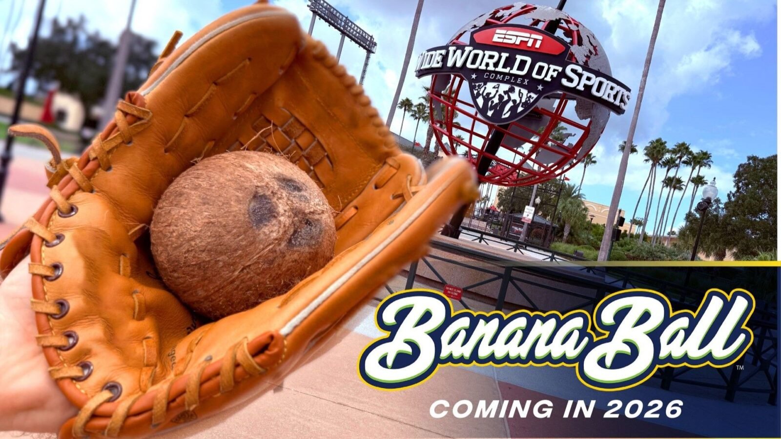 New Banana Ball Team 'Loco Beach Coconuts' to Play at Disney World