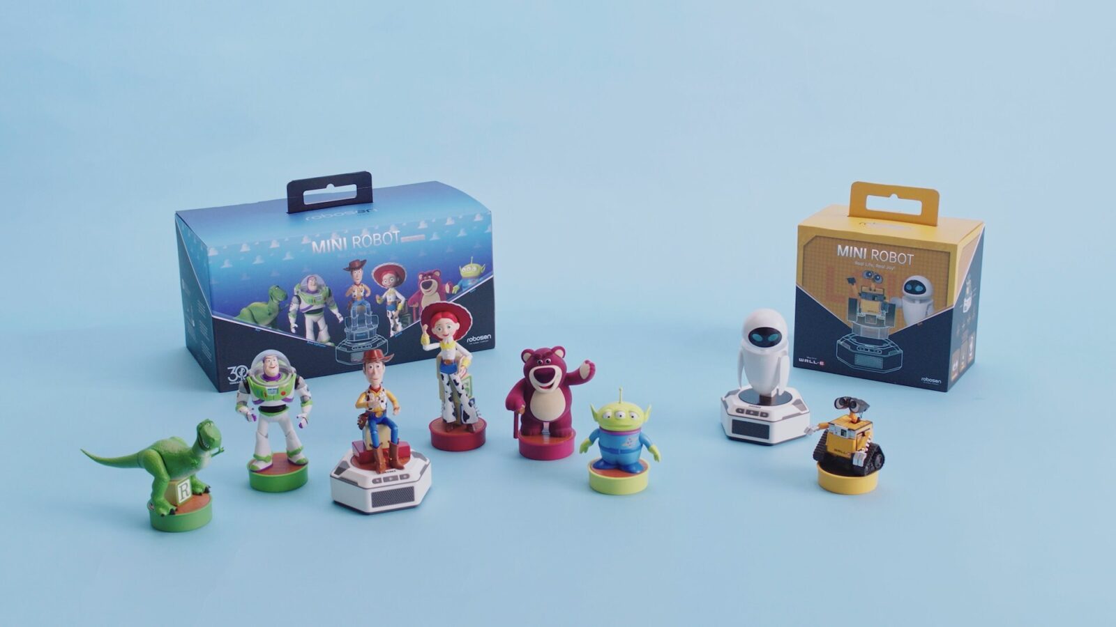 Robosen Debuts Disney  Pixar MINI Robots for the Holidays