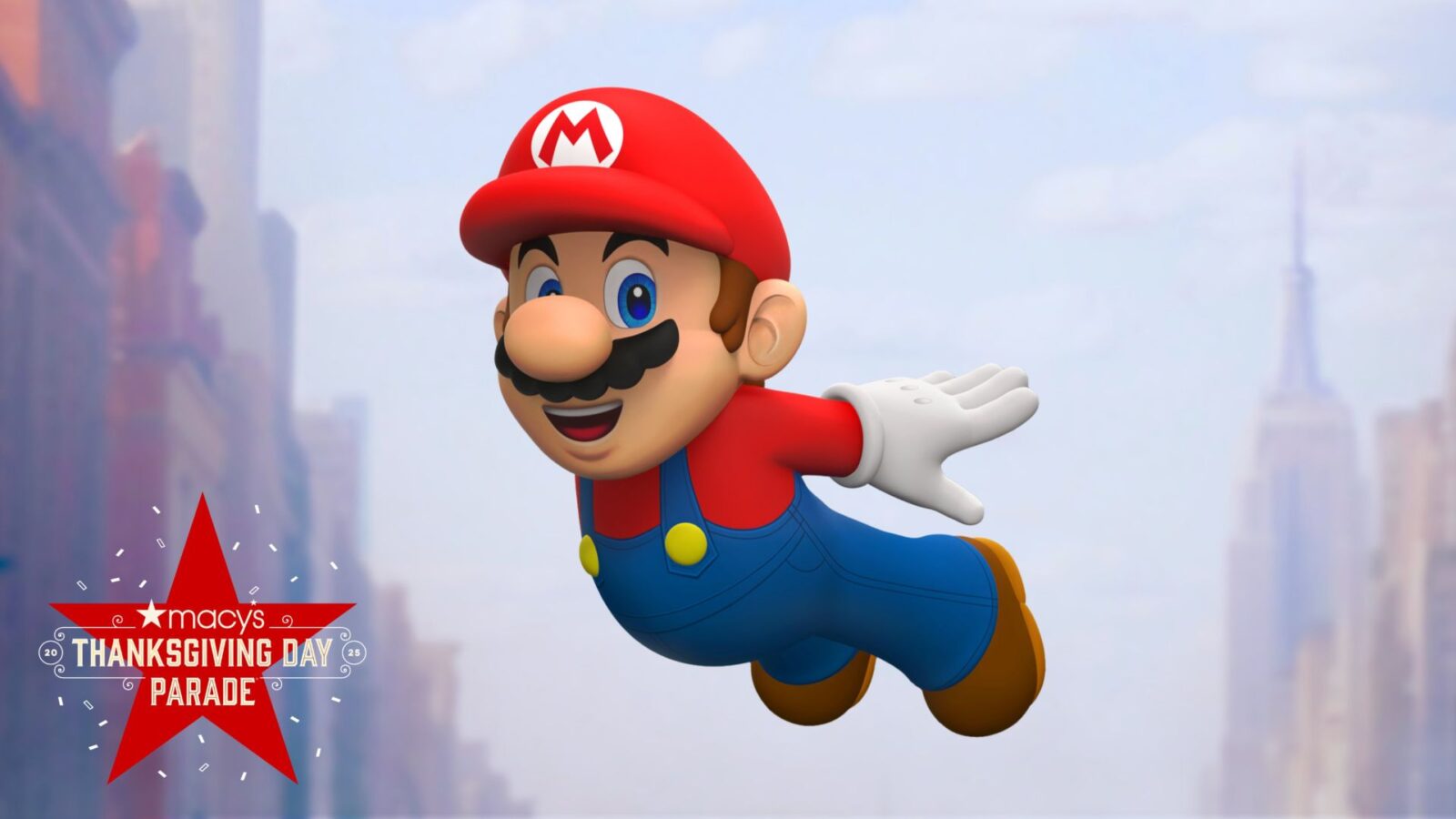 Mario Will Soar into the 99th Macys Thanksgiving Day Parade for 40th Anniversary