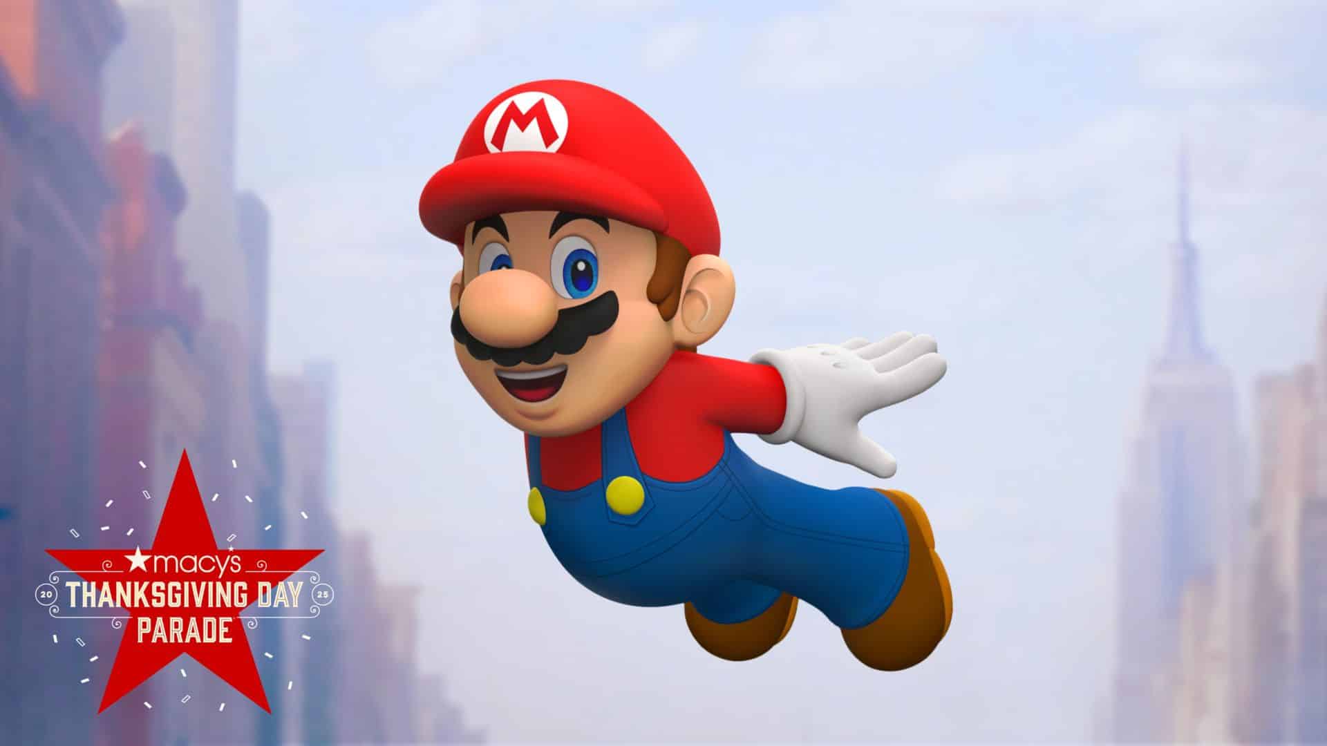 Mario Will Soar into the 99th Macy’s Thanksgiving Day Parade for 40th Anniversary