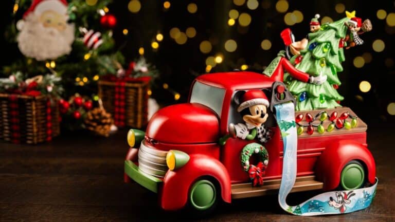 Exclusive Mickey's Very Merry Christmas Party Popcorn Bucket Truck