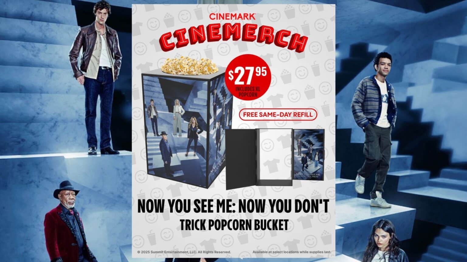 Trick Popcorn Bucket Coming to Theaters for Now You See Me Now You Don(02)