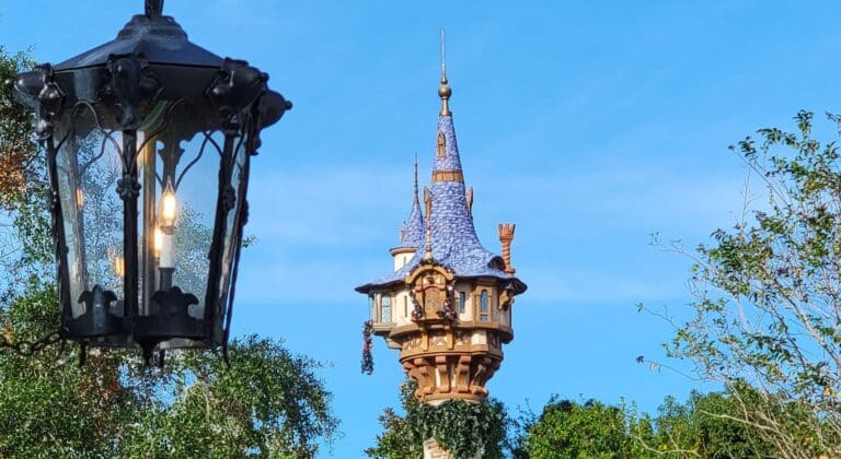 Rapunzel's Tower Arrives at Storybook Land Canal Boats