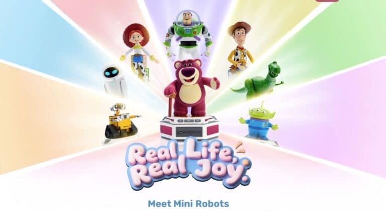 Robosen Debuts Disney • Pixar MINI Robots for the Holidays