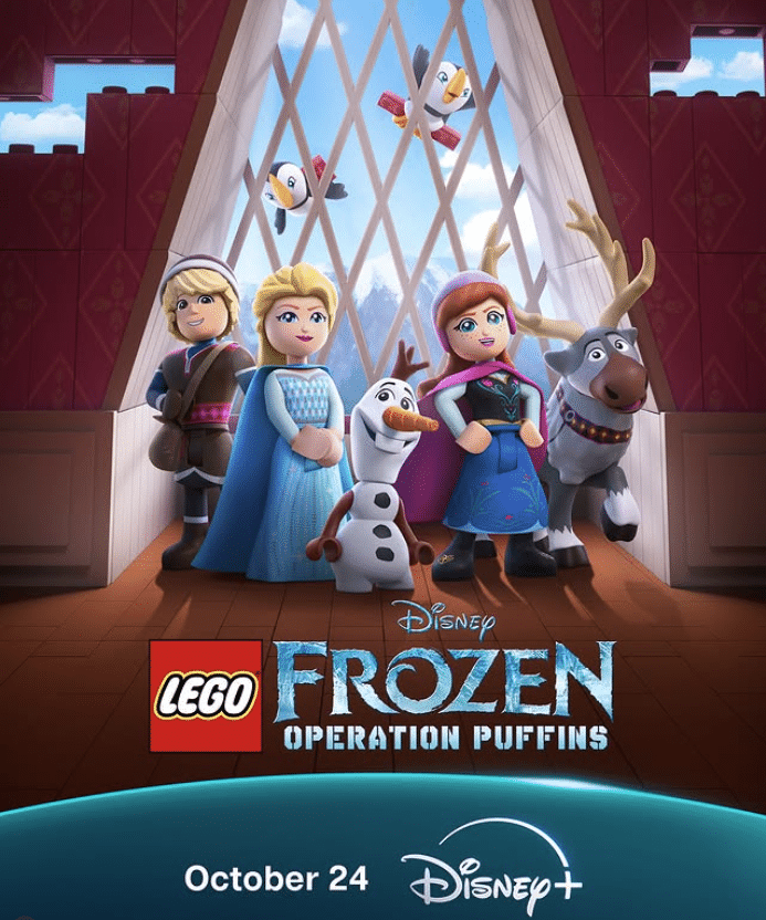 Trailer Just Released for 'LEGO Disney Frozen: Operation Puffins' Special Coming to Disney+ October 24th