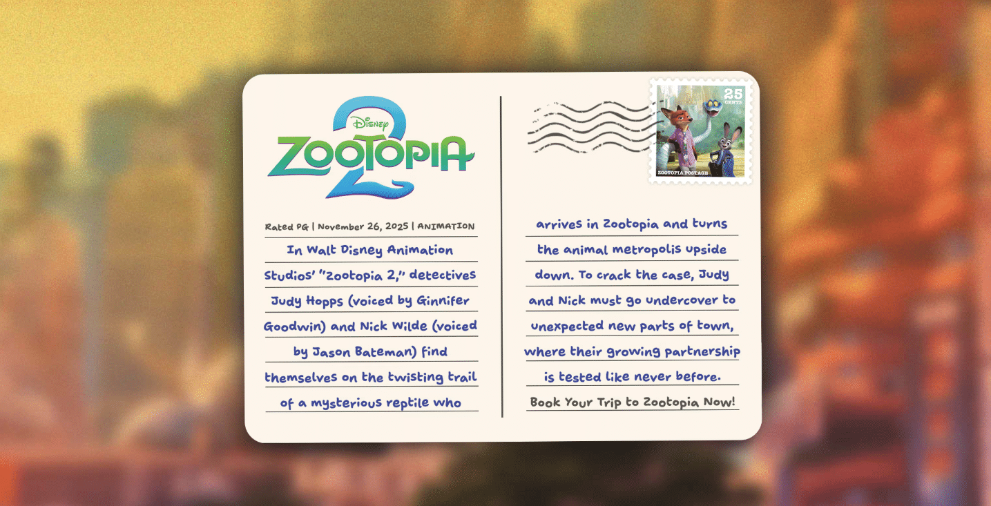 First Zootopia 2 Popcorn Bucket Announced at AMC Theatres