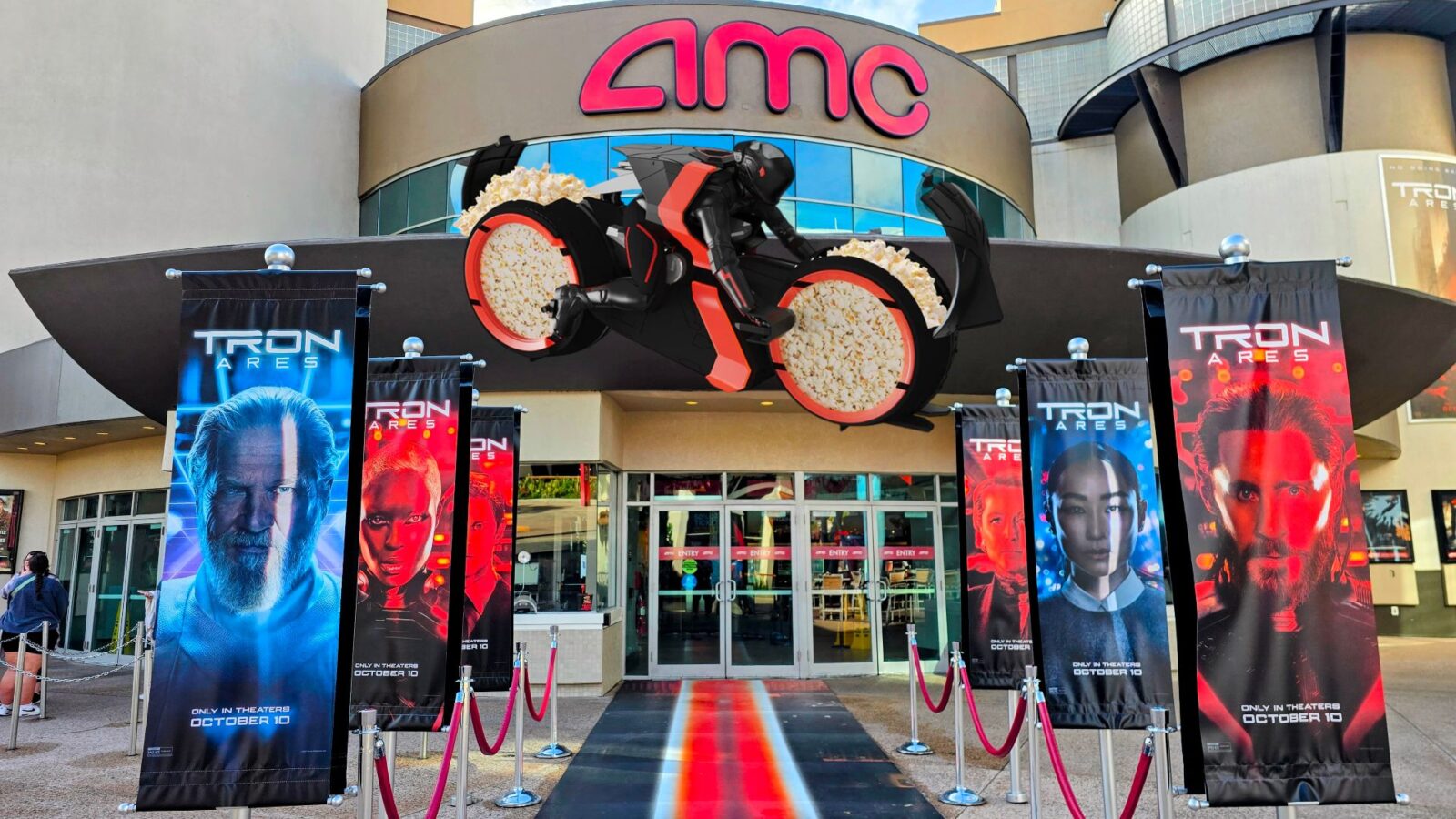 TRON Fans The Lightcycle Popcorn Bucket is Finally Available Online at AMC