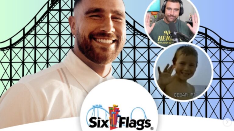 Travis Kelce Enter the Theme Park Business Buys Stake in Six Flags