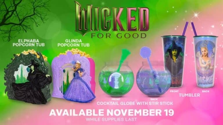 Wicked: For Good at Harkins Theatres Features Watch Party and Witches Popcorn Buckets