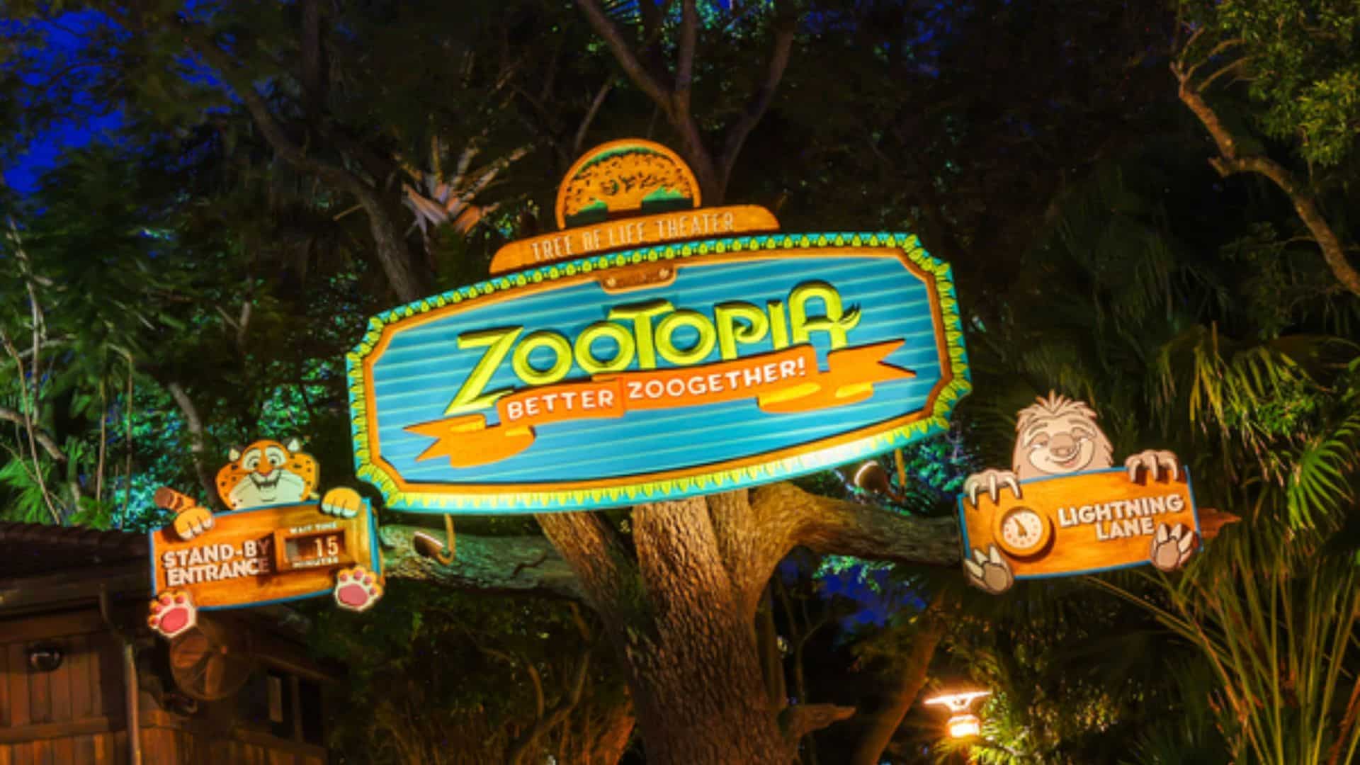 Zootopia Better Zoogether: New Marquee and First Look Inside!