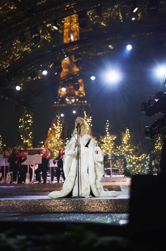 Christina Aguilera to Debut Dazzling Holiday Concert Film 'Christmas in Paris' in U.S. Theatres for Two Nights Only