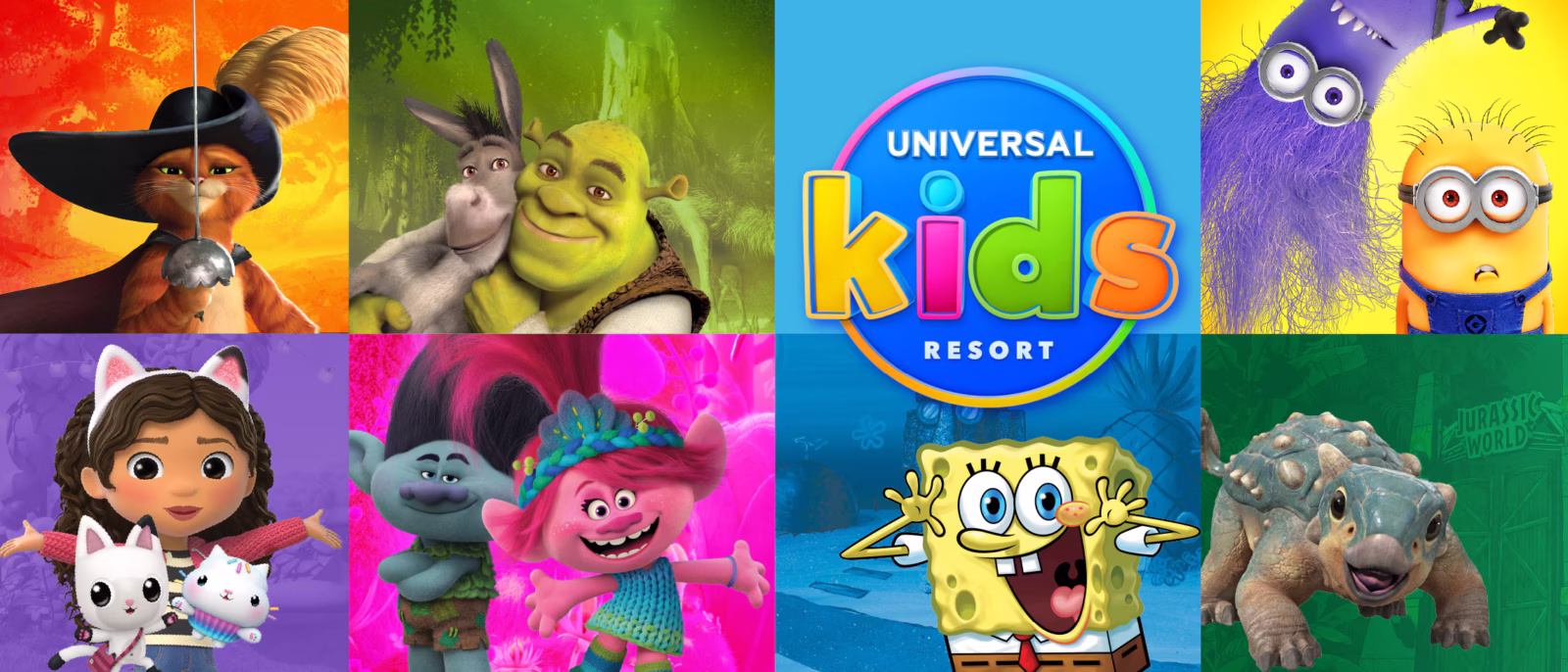 Universal Reveals Themed Lands for Kids Resort in Texas
