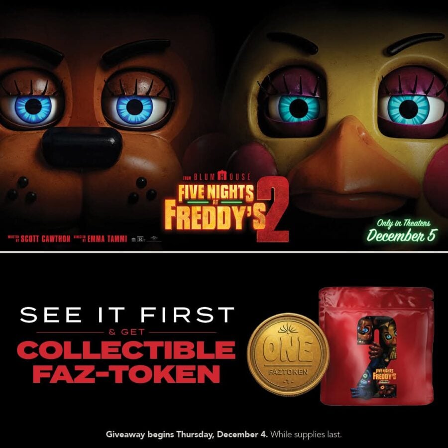 'Five Nights at Freddy's 2' Popcorn Buckets Revealed as Tickets Go Live