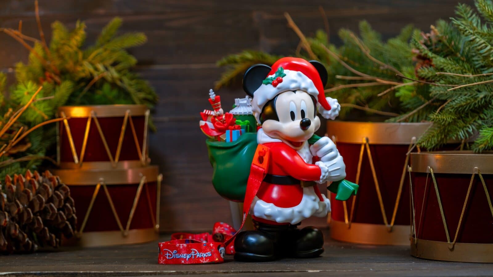 Mickey Mouse Santa Sipper