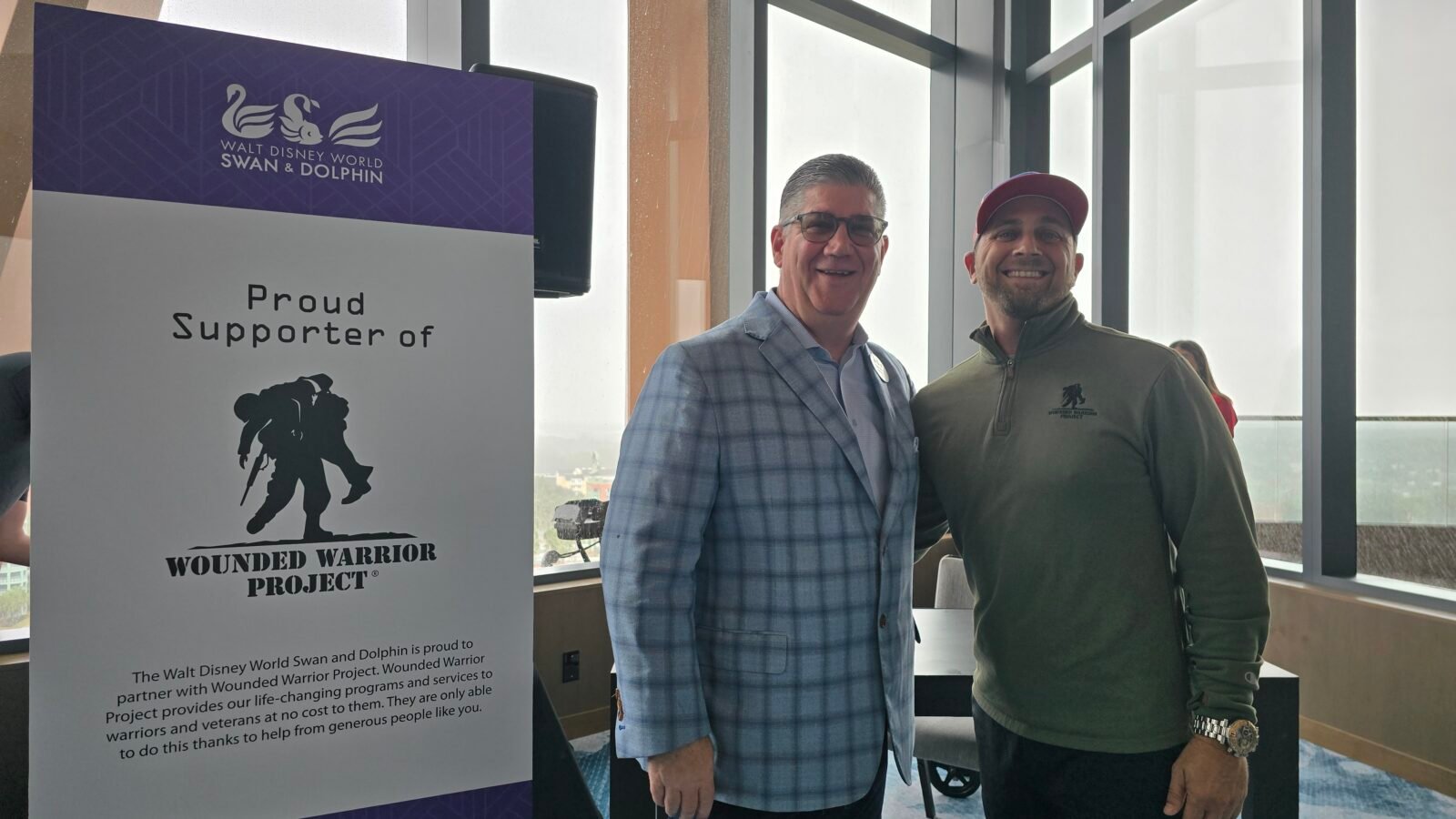 Walt Disney World Swan  Dolphin Raises K for Wounded Warrior Project