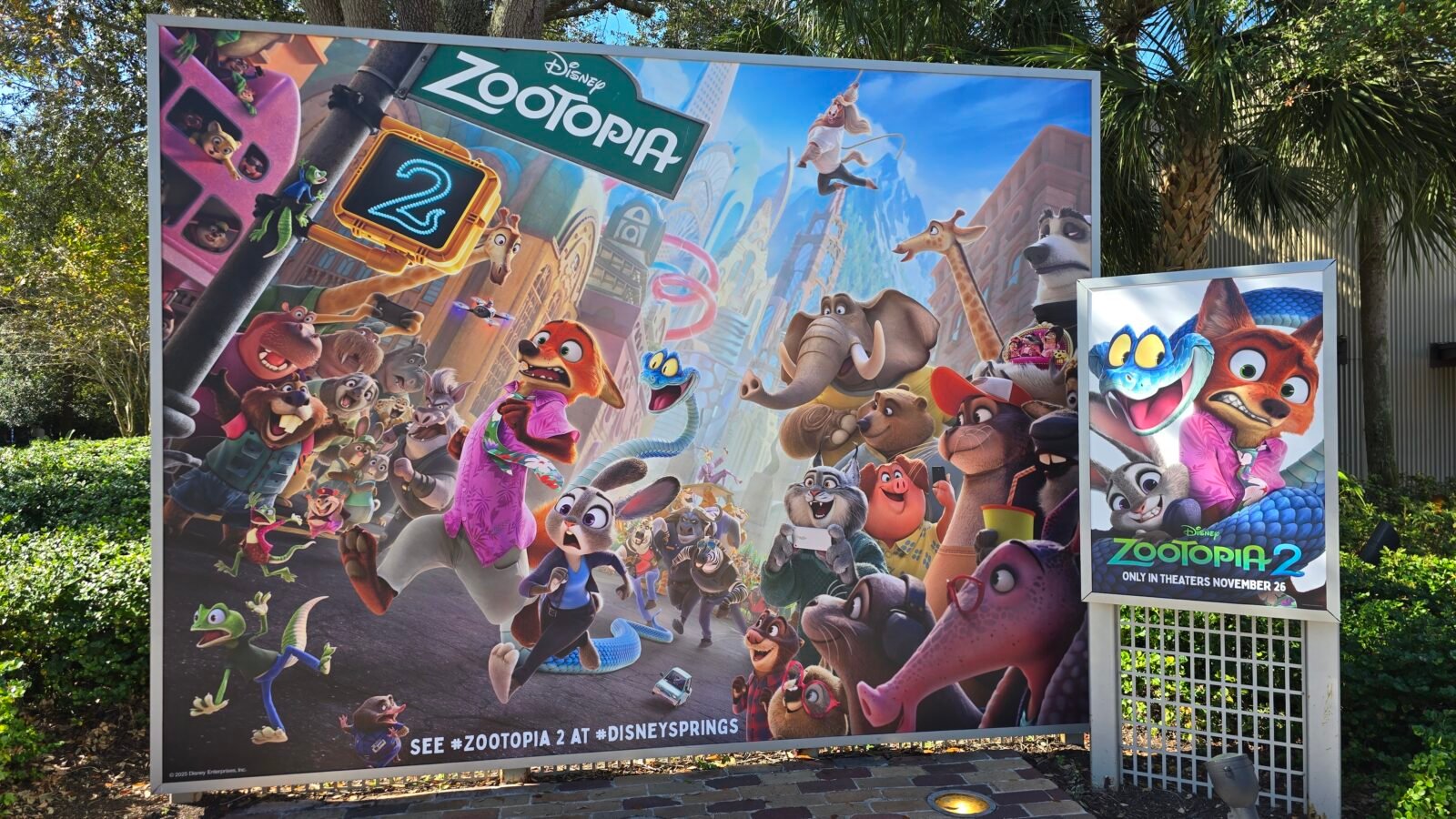 Zootopia 2 Take Over at AMC 24 Disney Springs