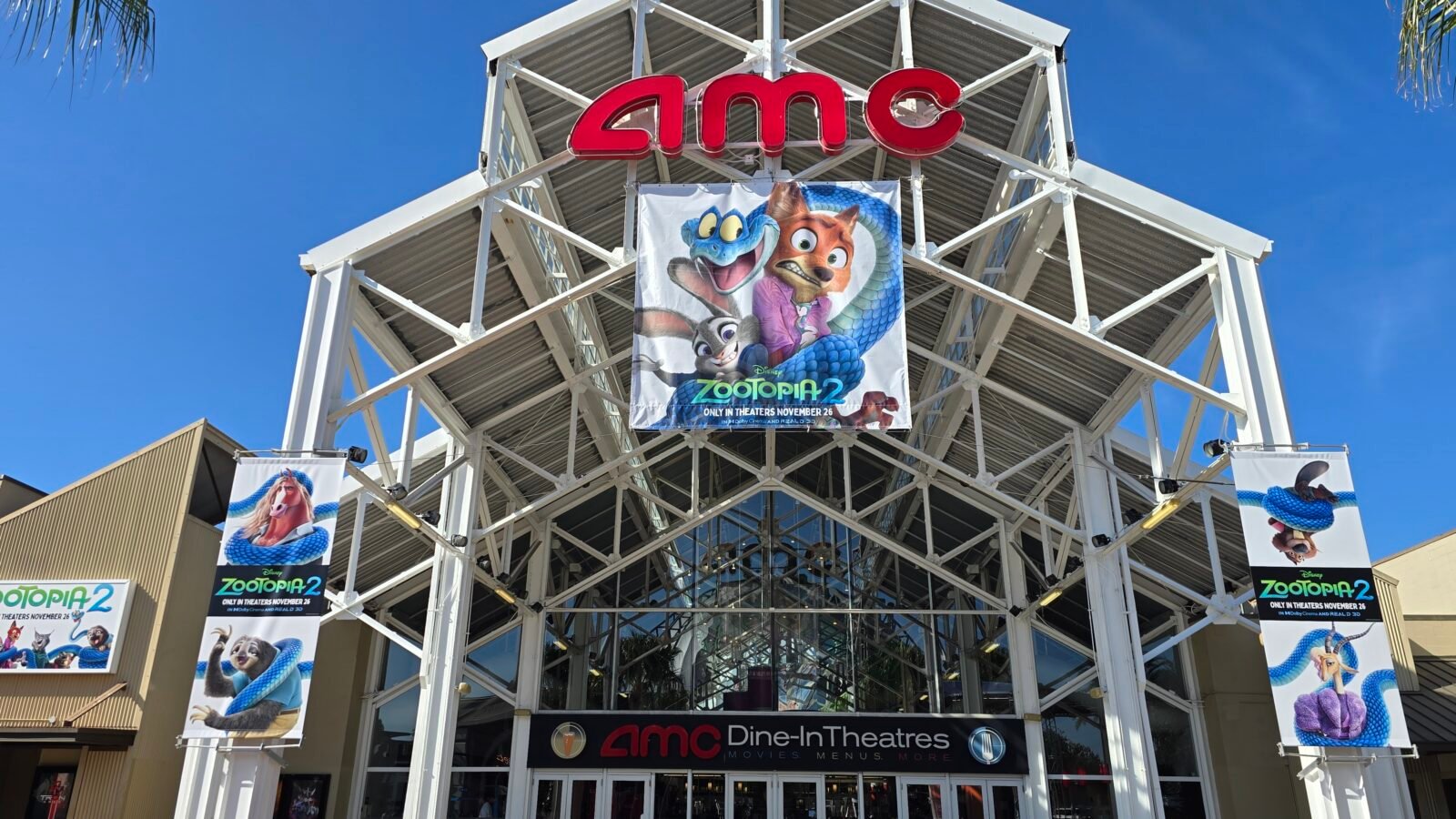 Zootopia 2 Take Over at AMC 24 Disney Springs