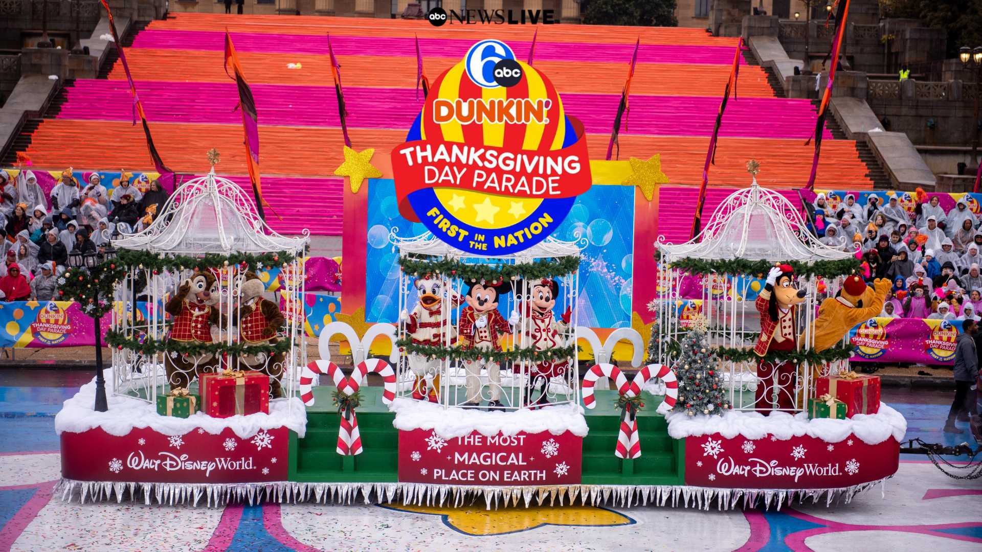 Mickey & Friends, WDW Ambassador Serena Arvizu, and Santa Lead the Nation's First Thanksgiving Day Parade