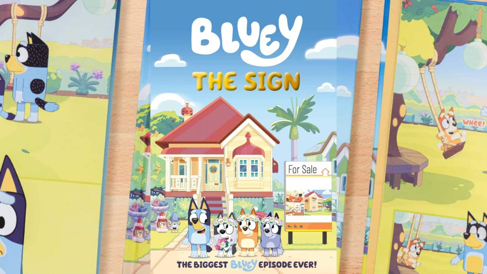 First Ever Bluey Graphic Novel 'Bluey: The Sign'
