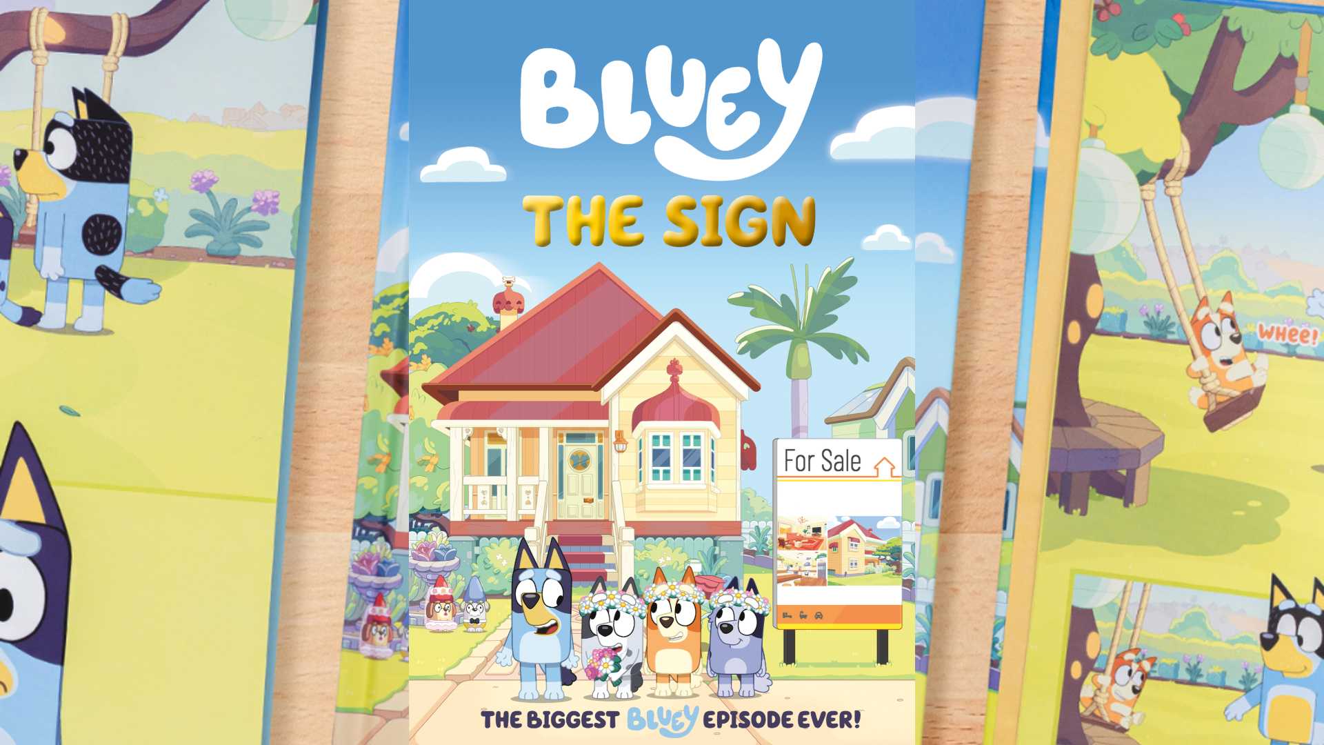 First Ever Bluey Graphic Novel! 'Bluey: The Sign'