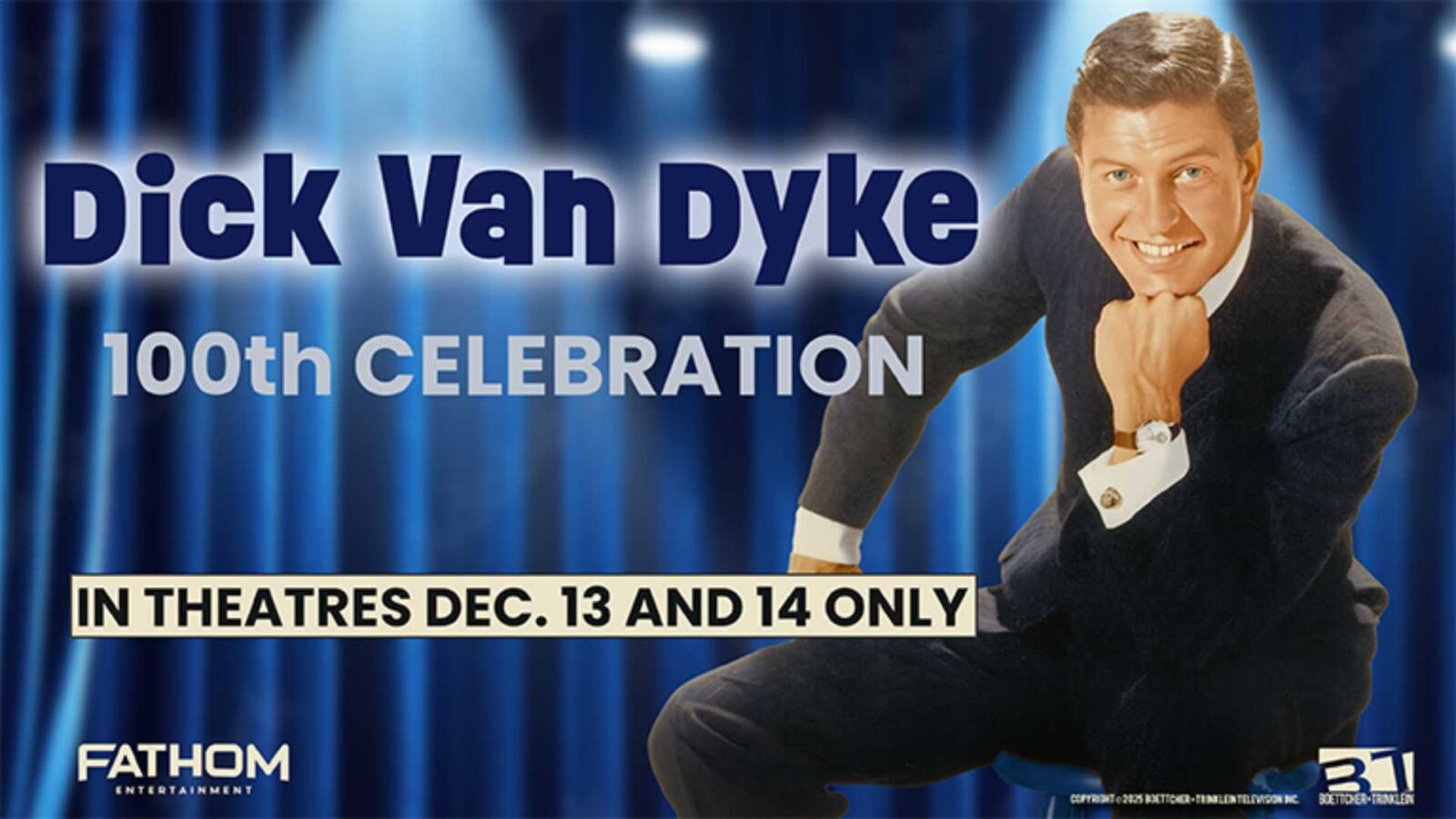 Disney Legend Dick Van Dykes 100th Birthday Celebration from Fathom Entertainment Trailer and Tickets On Sale Now